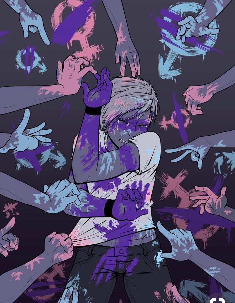 OakesMarianne's tweet image. Gender Neutral pronouns are not a new concept, please be respectful of #nonbinary needs, it’s not our fault you can’t grasp it. #nonbinarysupport