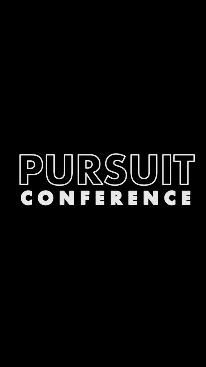 Can’t wait next week will be life changing August 9-11 Pursuit Conference 2018! #anewsound