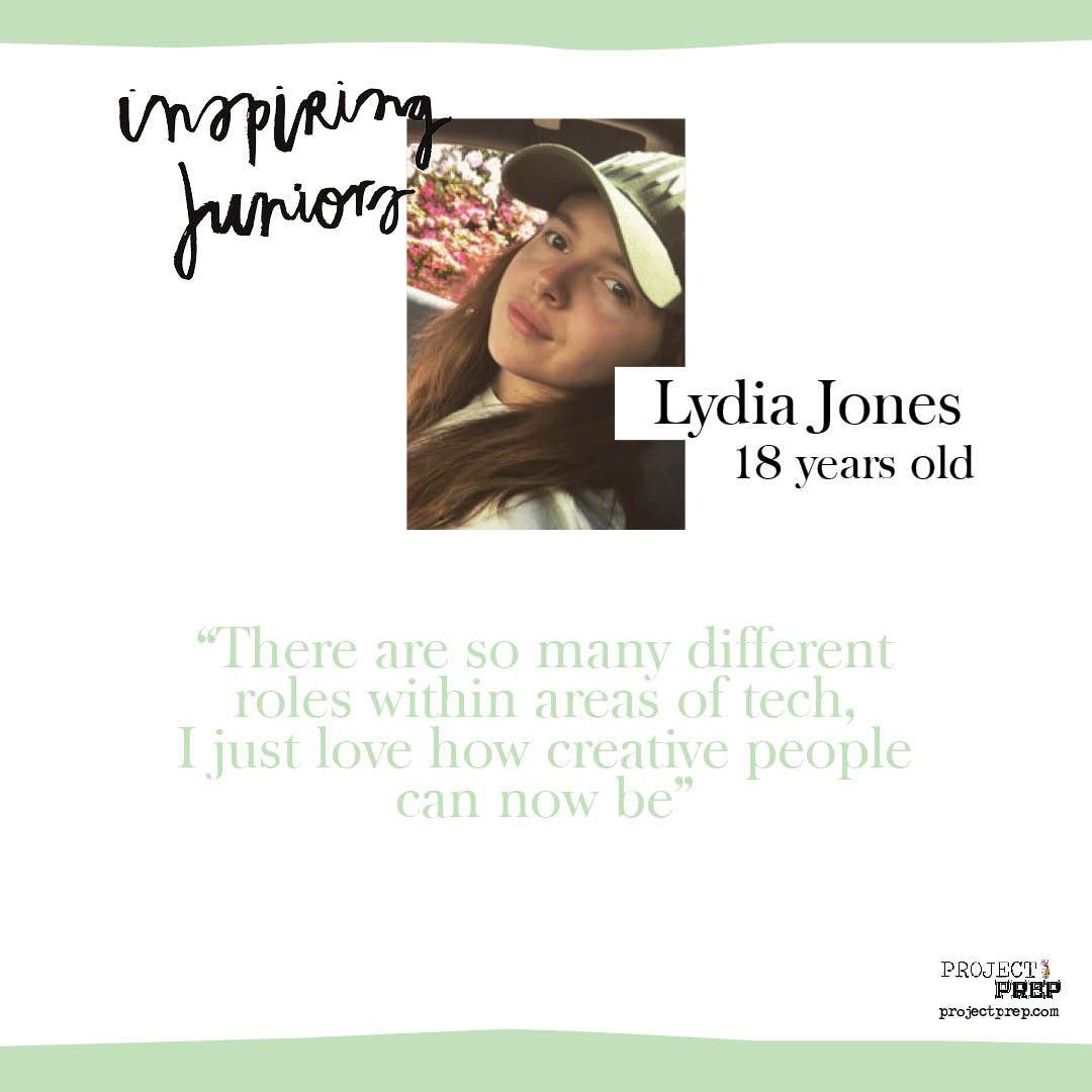 Preptheproject's tweet image. 👩‍💻Meet entrepreneur, self-taught coder and #InspiringJuniors UK 2018 winner, Lydia Jones from Liverpool!

Read our full Q&amp;amp;A 👉 projectprep.com/blog/2018/8/4/… #womenintech #projectprep