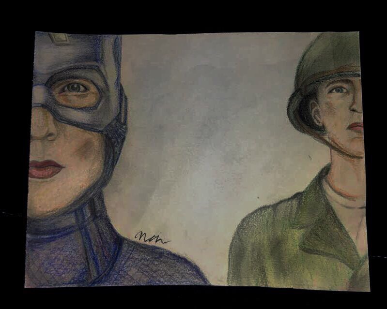 GabbyGeiger's tweet photo. Sketch of Captain America aka @ChrisEvans ! artist:@GabbyGeiger https://t.co/LdZnFf8x1i
