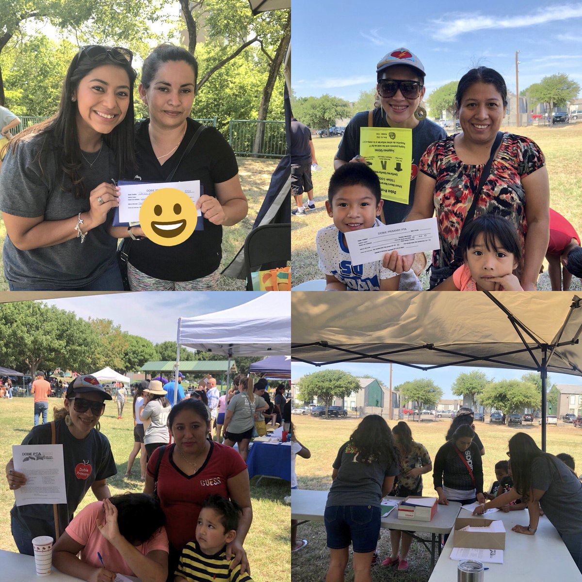 Faby__Vidal's tweet photo. Today marked the beginning of a great school year! We saw former @DobiePrimary students & met future Stars! Thank you to our staff who showed up & donated their time. Several parents already joined our PTA! #RISDconnects @KHprincipal @DobieCounselor @jsierra15 @vickyfarias7716 https://t.co/0dqYZhQUp7