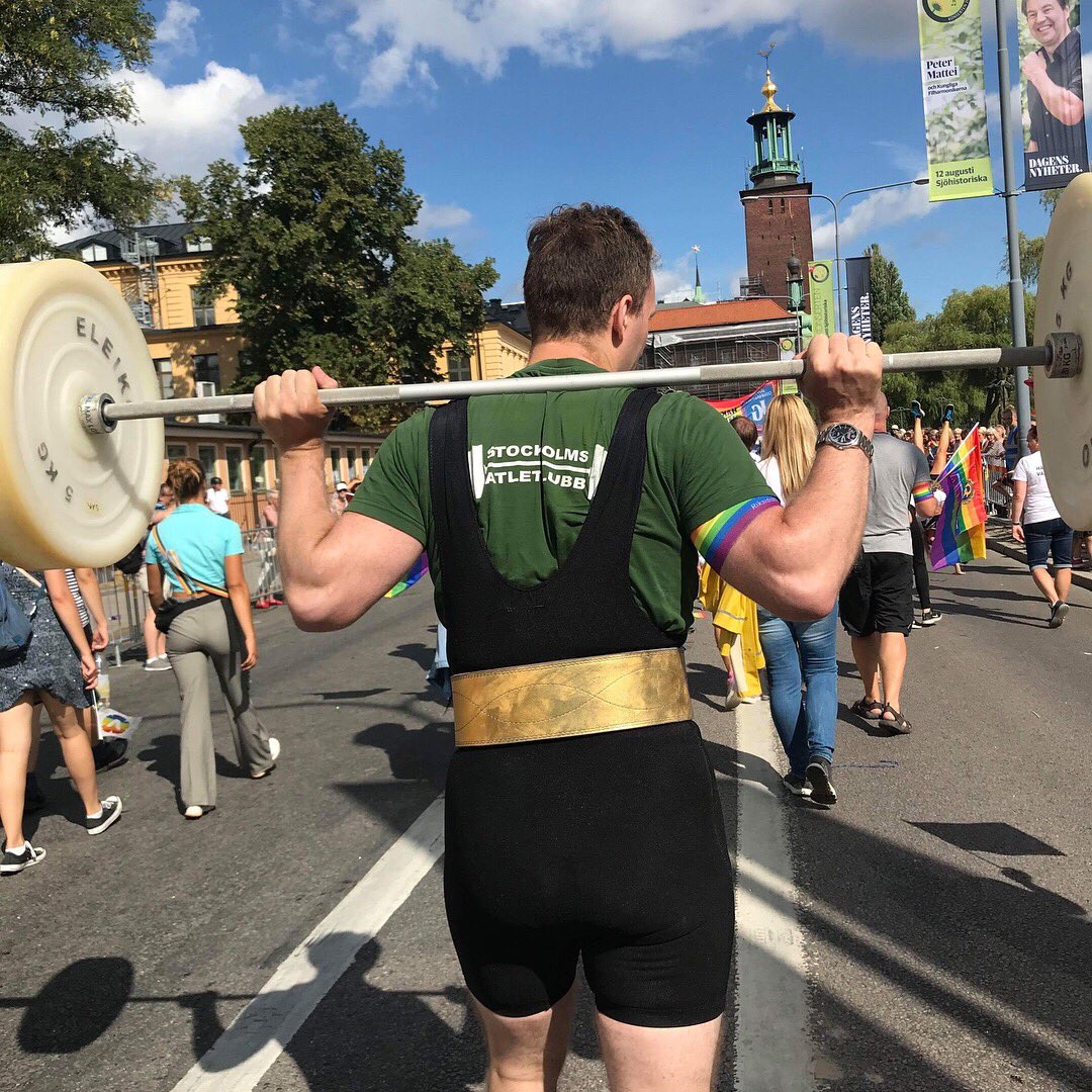 styrkelyft's tweet photo. Tack alla som deltog i #sthlmpride #stockholmpride #EuroPride2018 #styrkelyft #lyftartwitter @stockholmpride https://t.co/Z4MXt90EGl