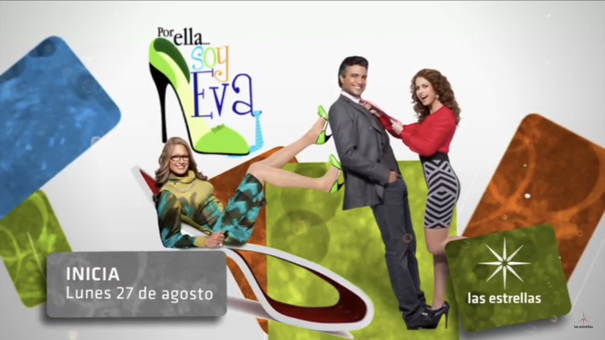 #PorEllaSoyEva regresa a <a href="/Canal_Estrellas/">Las Estrellas</a> el lunes 27 de agosto! <a href="/jaimecamil/">Jaime Camil</a> <a href="/LuceroMexico/">Lucero</a>