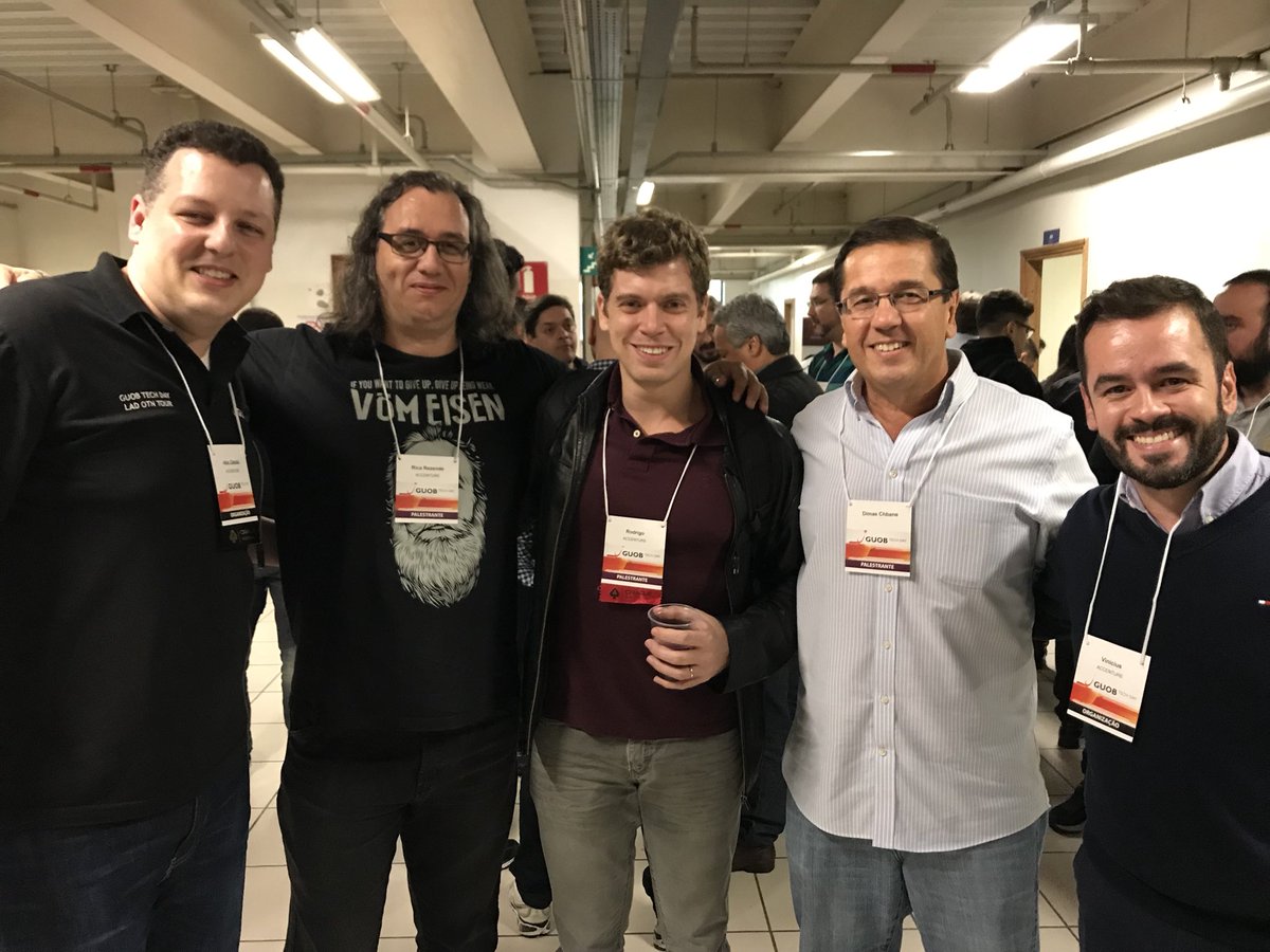 alexzaballa's tweet image. Parte do time @Enkitec Brasil #ODCLATour2018 #guobtechday