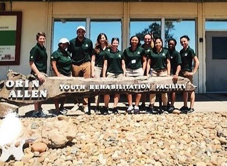 pgptraining's tweet image. What a week of supervising @JFKU_SportPsych @JFKU_LEAP interns at The Orin Allen Youth Rehabilitation Facility and watching all of them overcome fears by participating in a challenging ropes course ending with an 80ft climb and then jump #whatsthatrwordagain