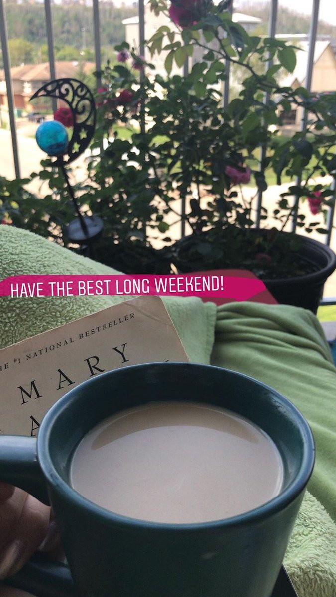 I hope you get to do what makes you happy this long weekend 💭 #YMM #VisitingFriends #Reading #SleepIns #Java