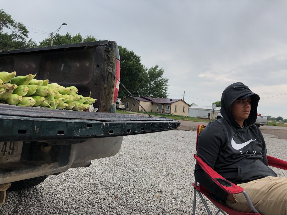 Some come buy our sweet corn