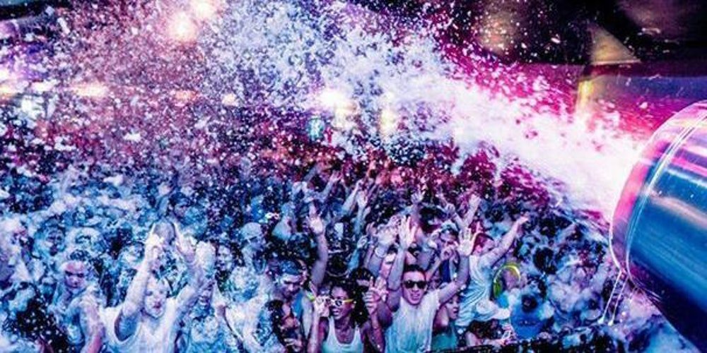 TONIGHT!! Foam Party kicks off. Get your tickets QUICK: goo.gl/aygdjz