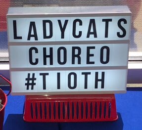 CA_Ladycats's tweet photo. Choreography Day 1! #tioth https://t.co/B4BnEYd56O