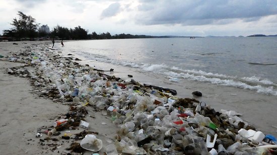 dwnicoll's tweet image. Were it not for a climate destabilised by carbon emissions, oceans which will soon contain more plastic than fish - check out my old hometown Sihanoukville Cambodia #nature #circulareconomy #sustainability #waste