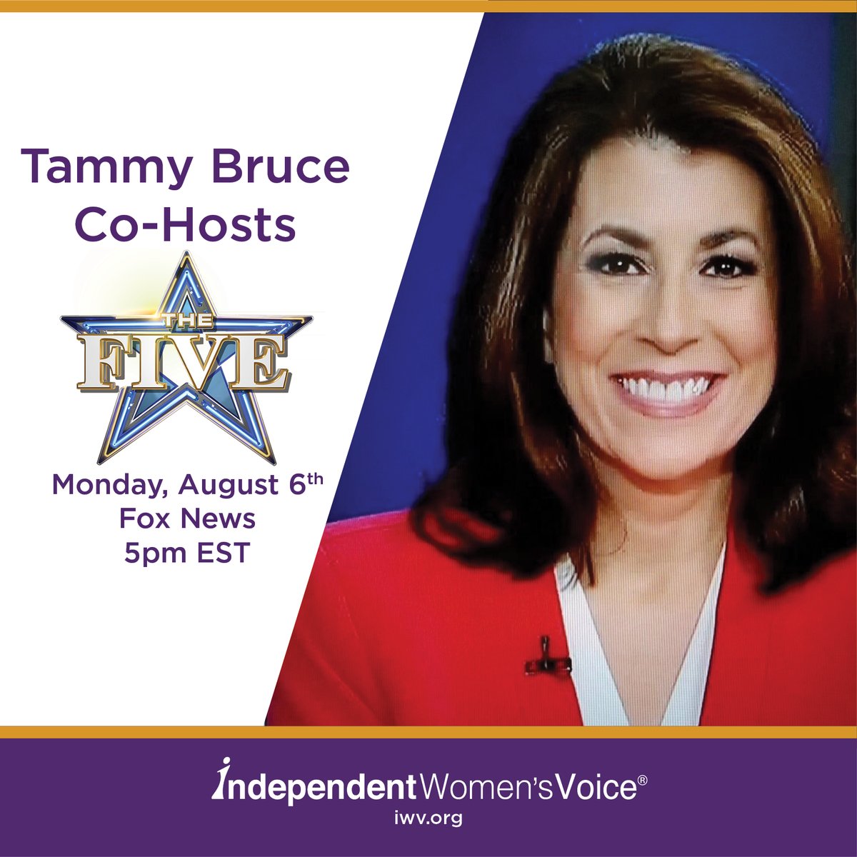 Tammy Bruce on Twitter: "I hope you'll be with me as I have the honor ...