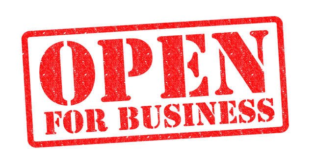 Now Open For Business Images