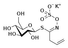 dailymolecule's tweet photo. Sinigrin from black #mustard seeds is broken down into mustard oil by myrosinase. Happy #NationalMustardDay https://t.co/xMzmRQL8dy