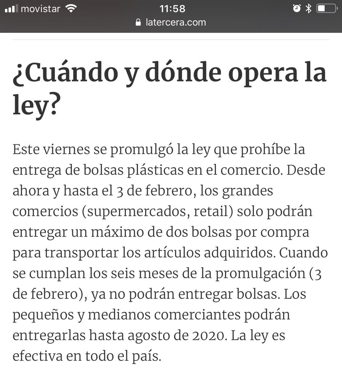 nomasplastico's tweet photo. Cuando y donde opera la ley que prohíbe uso de bolsas plásticas https://t.co/gLppqL25kI