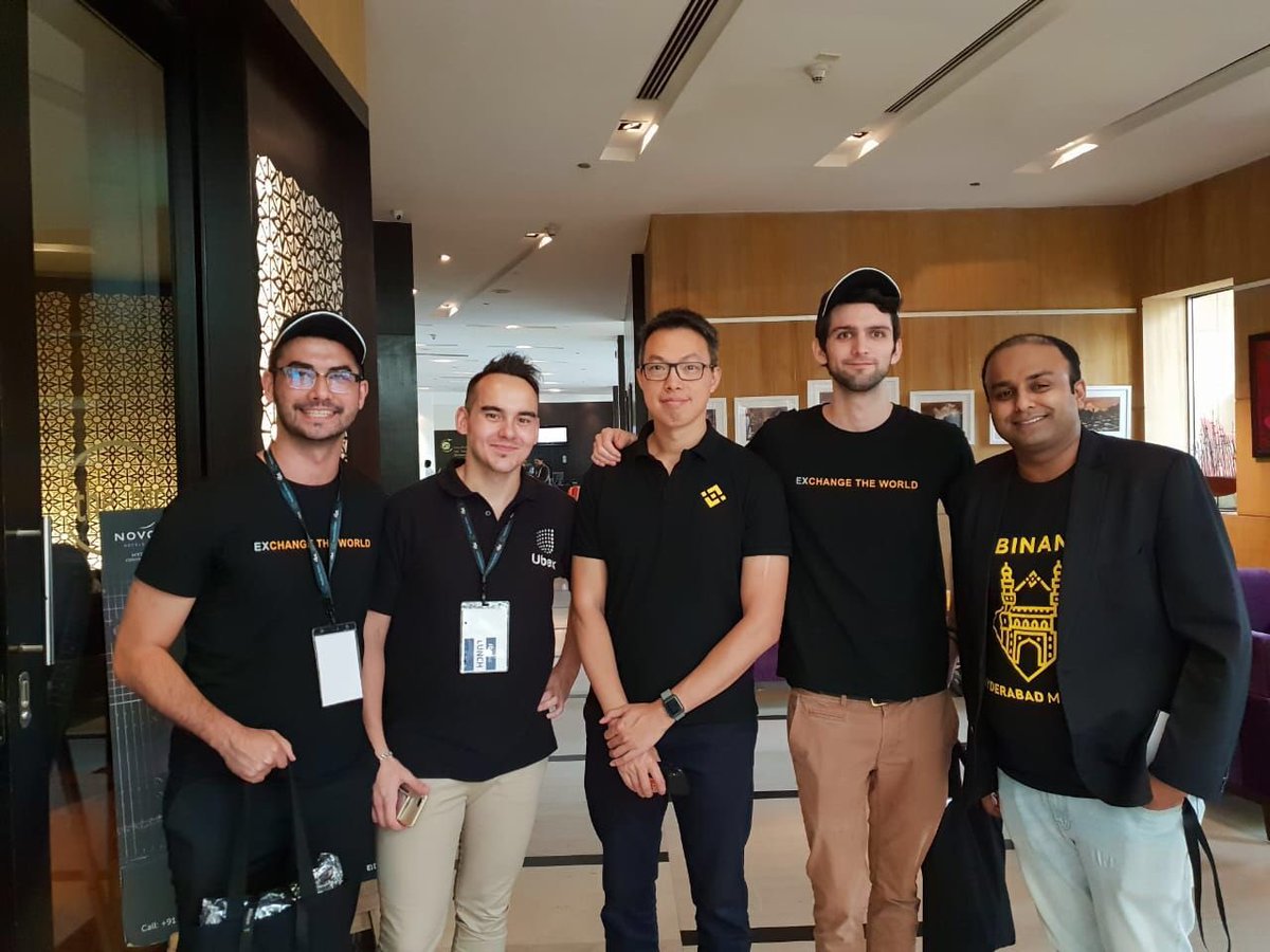 Ubex AI and Binance teams
#ubex #Hyderabad #Advertising #binance #india #blockchain #cryptocurrency