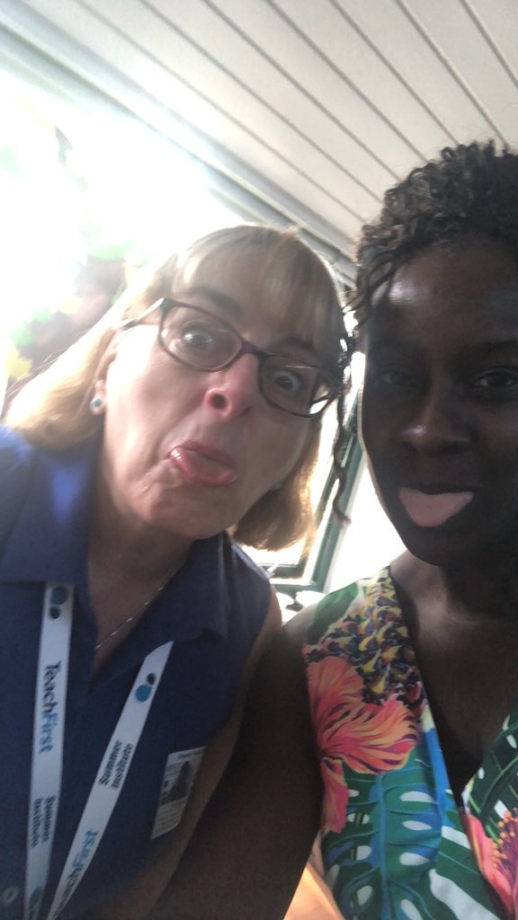 AnnMari76401247's tweet photo. @TeachFirst Janette and Ann Marie - selfie on the final day of SCL ! We made it !!! https://t.co/dM67LHdtUb