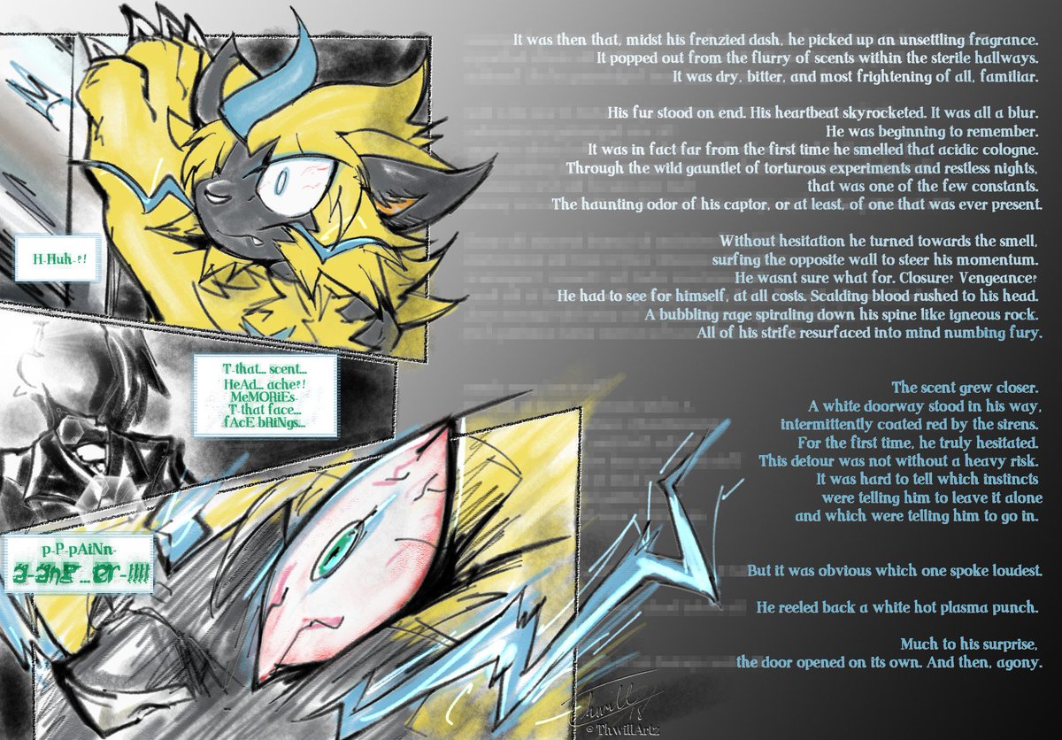 Thwillartz Stream Commissions Tu We Th A Twitteren Hate I I H H H A A T E Y O O O ỏ U U U ṷ U H H H H And Here S Page 3 Of The Zeraora Transformation