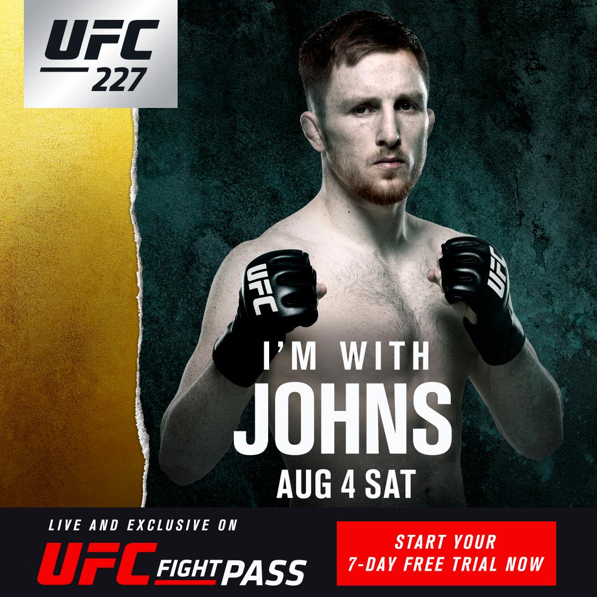 RT if you're supporting <a href="/36Johns/">Brett Johns</a>  🏴󠁧󠁢󠁷󠁬󠁳󠁿 at #UFC227 tonight!

Watch on <a href="/UFCFightPass/">UFC FIGHT PASS</a> or @BTsport
