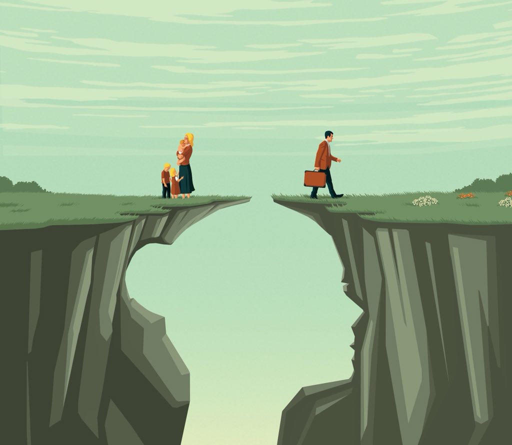 Another one for <a href="/BILDamSONNTAG/">BILD am SONNTAG</a> about a husband leaving his family for his wife‘s friend.
#illustration #editorialillustration #conceptualillustration