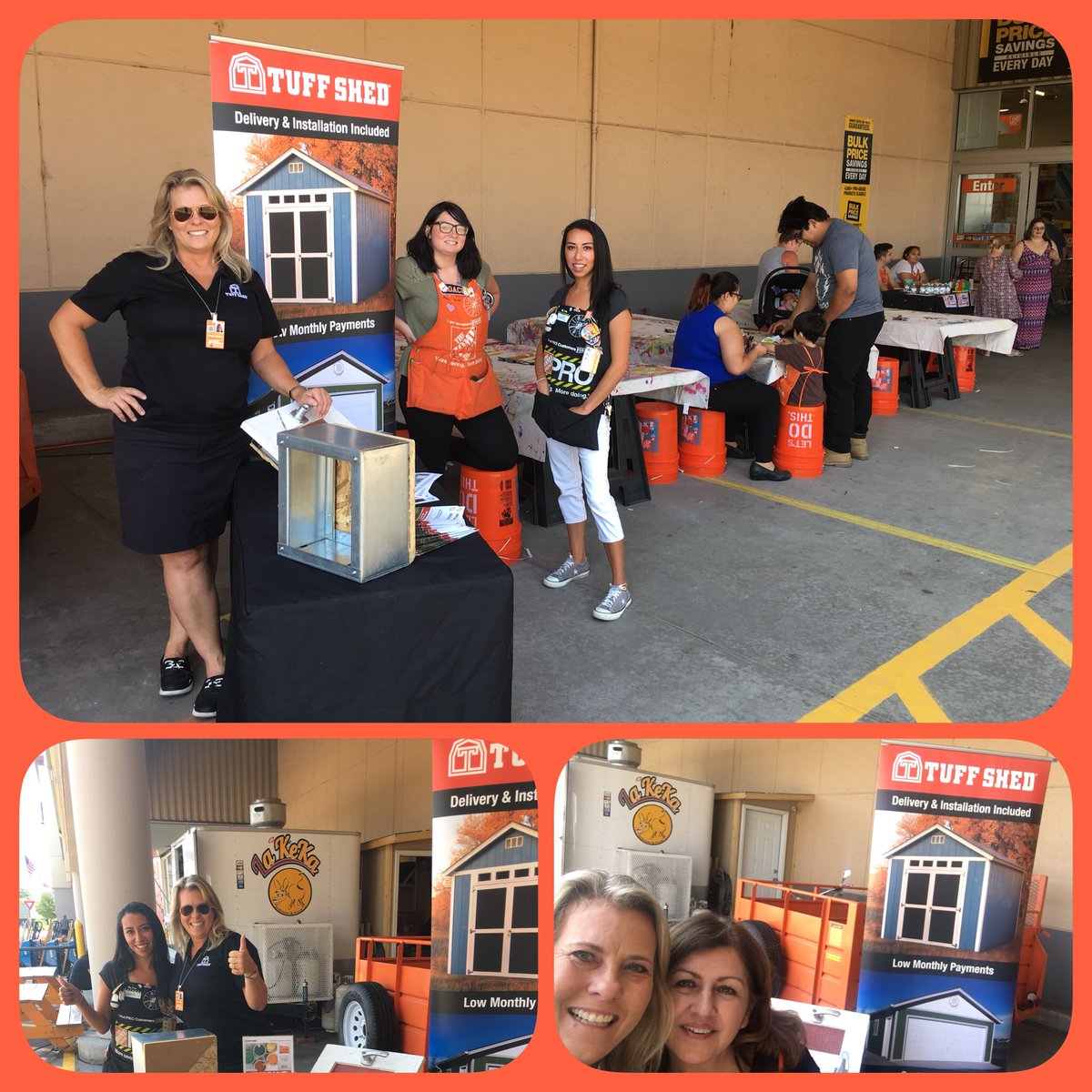 PhillipaTShed's tweet photo. My #orangefamily #bearvalley #THD1520 thanks for #support and #partnership #sellsellsell #saturdaysalesevent @HortaLora @HdDistrict210 @MarkDMiller13 @tuffshedchris https://t.co/uWXlFZsAzL