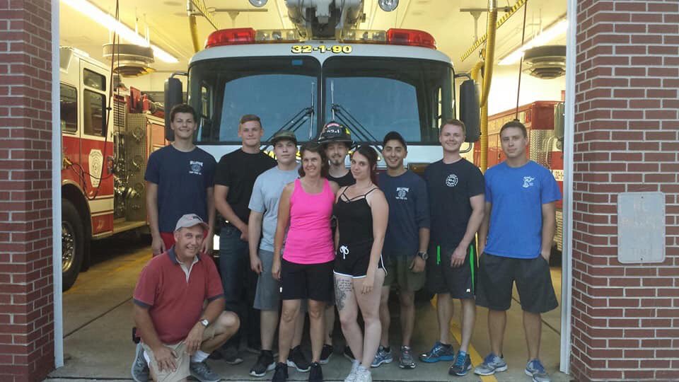 This week we had the honor of having some fellow firefighters from the Feuerwehr Stutzpunkt Amriswil in Switzerland visit our firehouse while in the area on vacation.