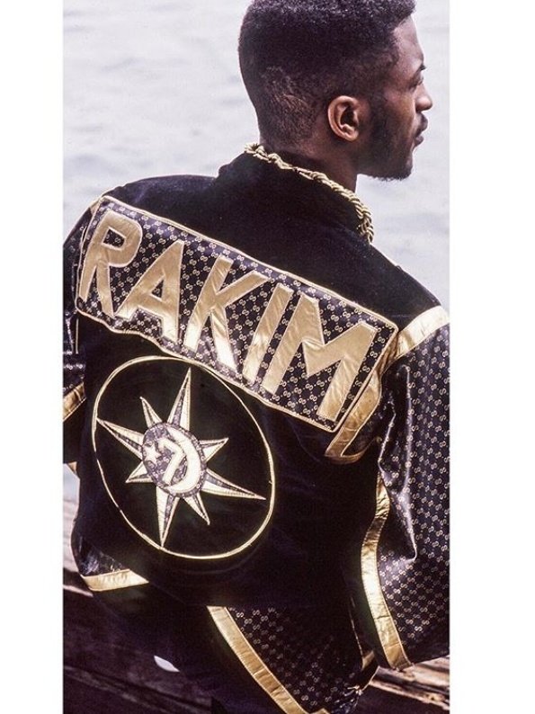 MotorMouth.hiphop on X: The #hellaclassic Dapper Dan custom 5 percenter  jacket made for the #GodMC Rakim for the Follow The Leader album back in  88' - Dope?  #repost #MotorMouthMob / X