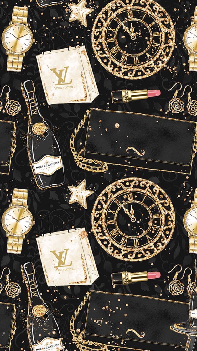 Black Louis Vuitton Wallpaper 8  Louis vuitton iphone wallpaper, Iphone  wallpaper pinterest, Iphone wallpaper