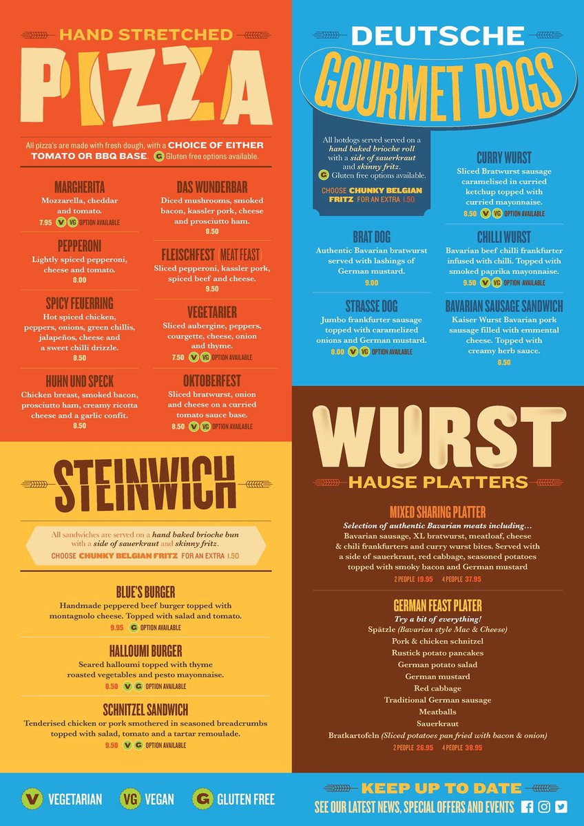 SteinDerby's tweet photo. @devoto61 Hi @Devoto61, unfortunately they’re not on the summer menu. 

Here’s the menu for you ☺️ hopefully there’s something for you! https://t.co/Pdv3aRM0Sp