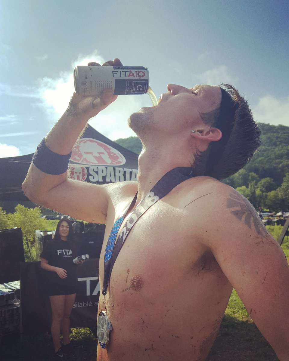 LukeHayesPT's tweet photo. @spartanrace Asheville was killer! So much mud - so many hills - so AWESOME! I always look forward to the post race @fitaid 
Time to get ready to hit it again tomorrow for the Sprint!

#togodbetheglory
#idecidewhatispossibleforme
#OCR #ocrathlete #ocrtraining #athlete #crossfit https://t.co/Udwy3D01zo