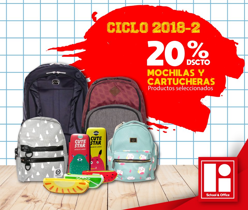 ComercialLi's tweet photo. #RecargaTuMochila con Comercial Li. ..Encuentra todo lo necesario y mas para empezar la segunda parte del año de la mejor manera, ven y aprovecha nuestros descuentos ..Obtén 10% de descuento presentando tu carné de estudio superior (no acumulable con otras promociones) https://t.co/FbHXoFbHrr
