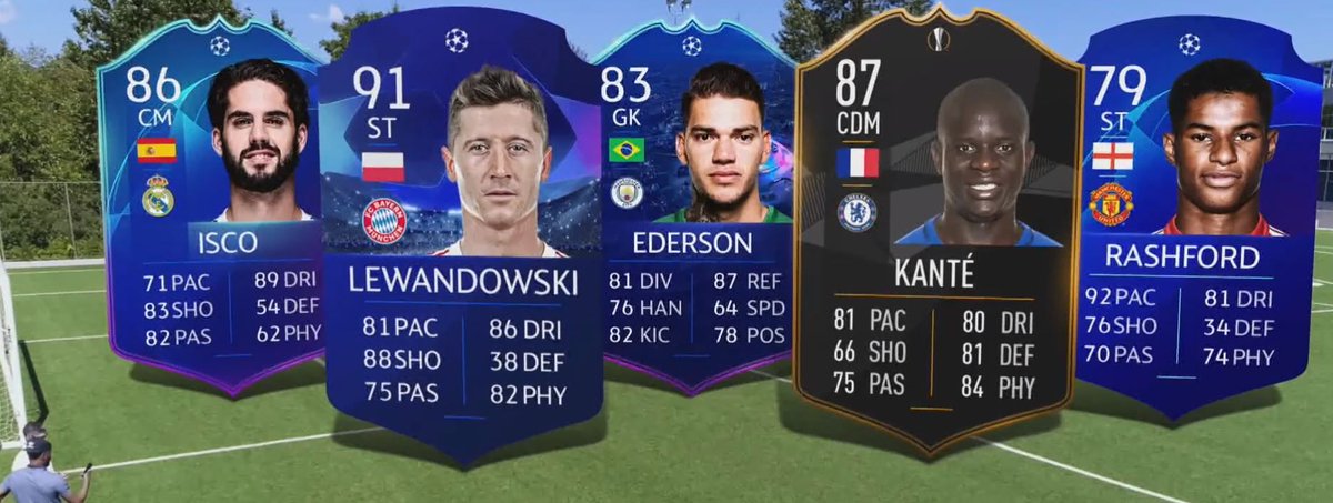 creeloyasisera's tweet photo. Asi serán las cartas de la Champions League y Europa League en FIFA19 y con respecto a los OTW, fueron totalmente renovados. https://t.co/fAx4lEWeQL