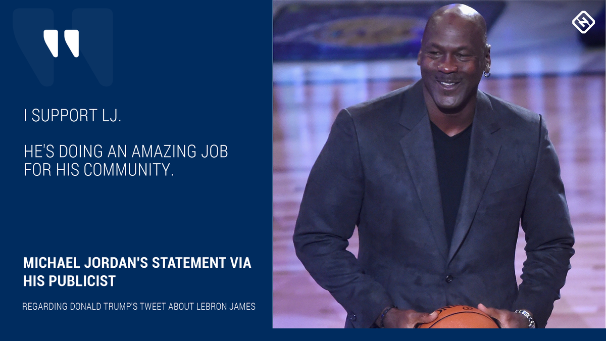 michael jordan trump tweet