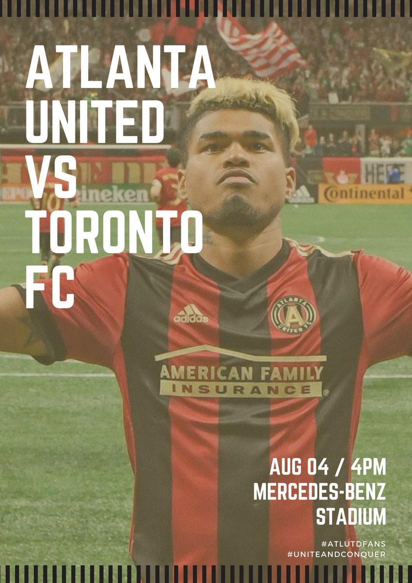 atlutdfans's tweet photo. ATL 🔴⚫️🍑 #uniteandconquer #atlutd #atlutdfans https://t.co/chDWs4jRaa