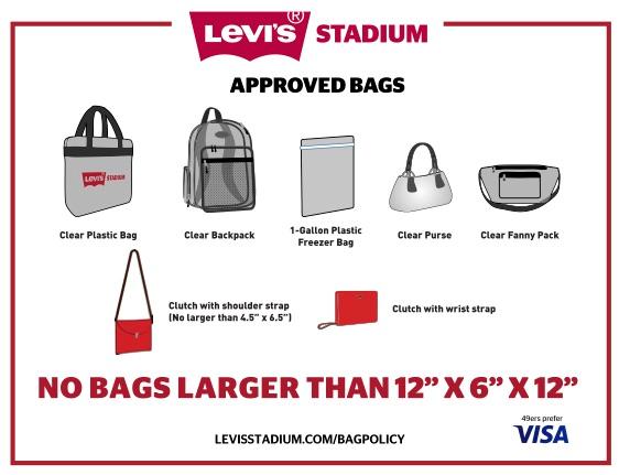 49ers clear backpack