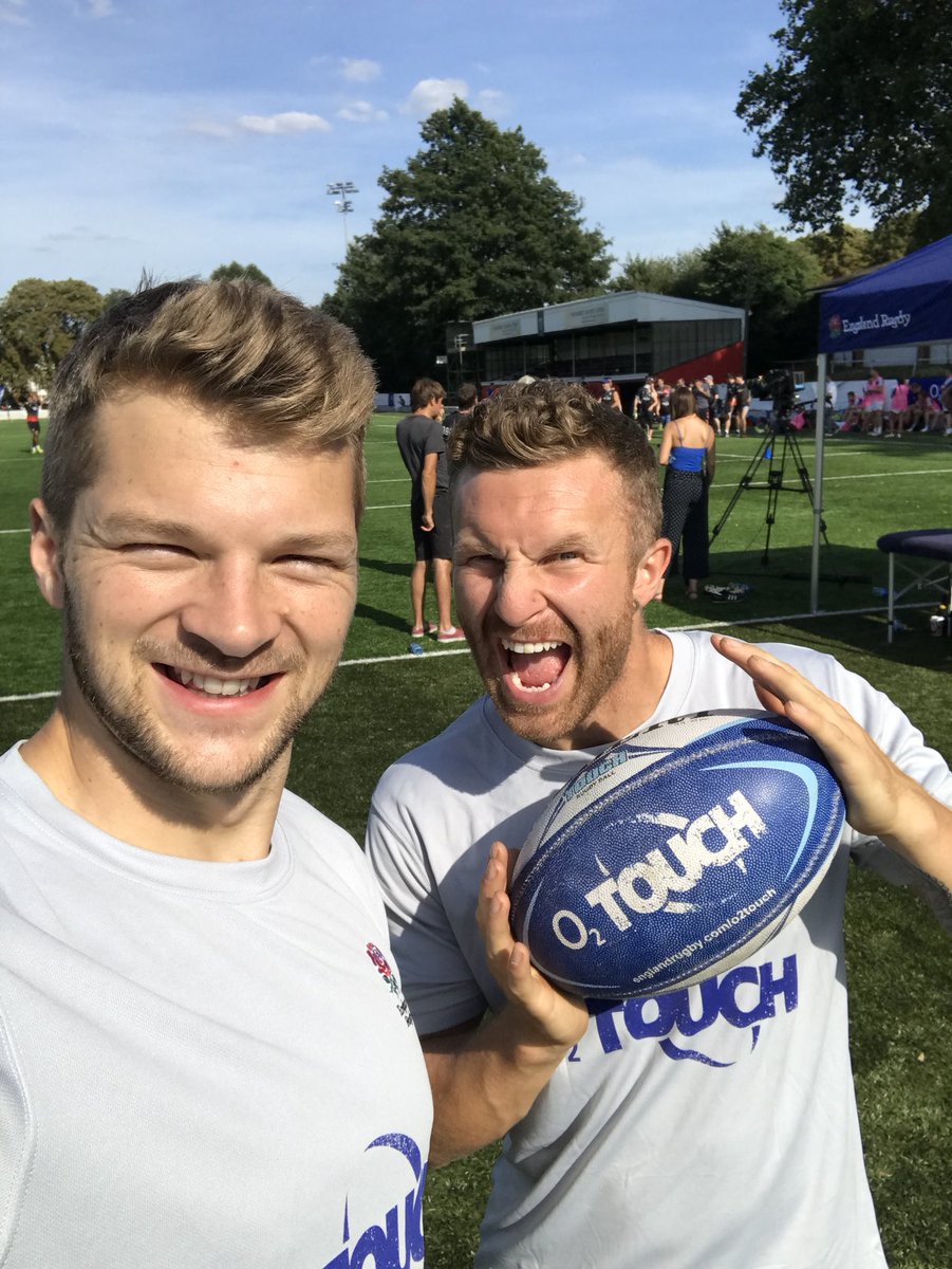 TheLeanMachines's tweet image. Wow what a day with @O2sports @EnglandRugby playing #O2Touch 

Make sure you download the O2 touch app to get involved 💪🏼🏉 #ad