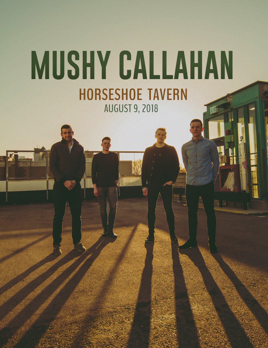 Five days away from our show at <a href="/HorseshoeTavern/">The Horseshoe Tavern</a> for <a href="/MusicCityN/">MusicCityN</a> - Playing with some great bands! Get your cheap pre-sale tix here: musiccitynorth.ca/home/tickets/ August - 9th - 9pm. #live #music #toronto #ontario #indie #rock #mcn #horseshoe