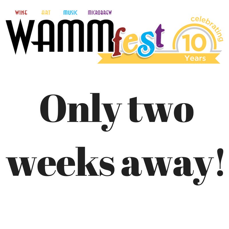 WAMMfestIN's tweet image. It’s the final countdown! 🎶🎶🎶

We’re only two  weeks away from #WAMMfest’s 10th anniversary. Order your tickets today: bit.ly/2MhgqAx