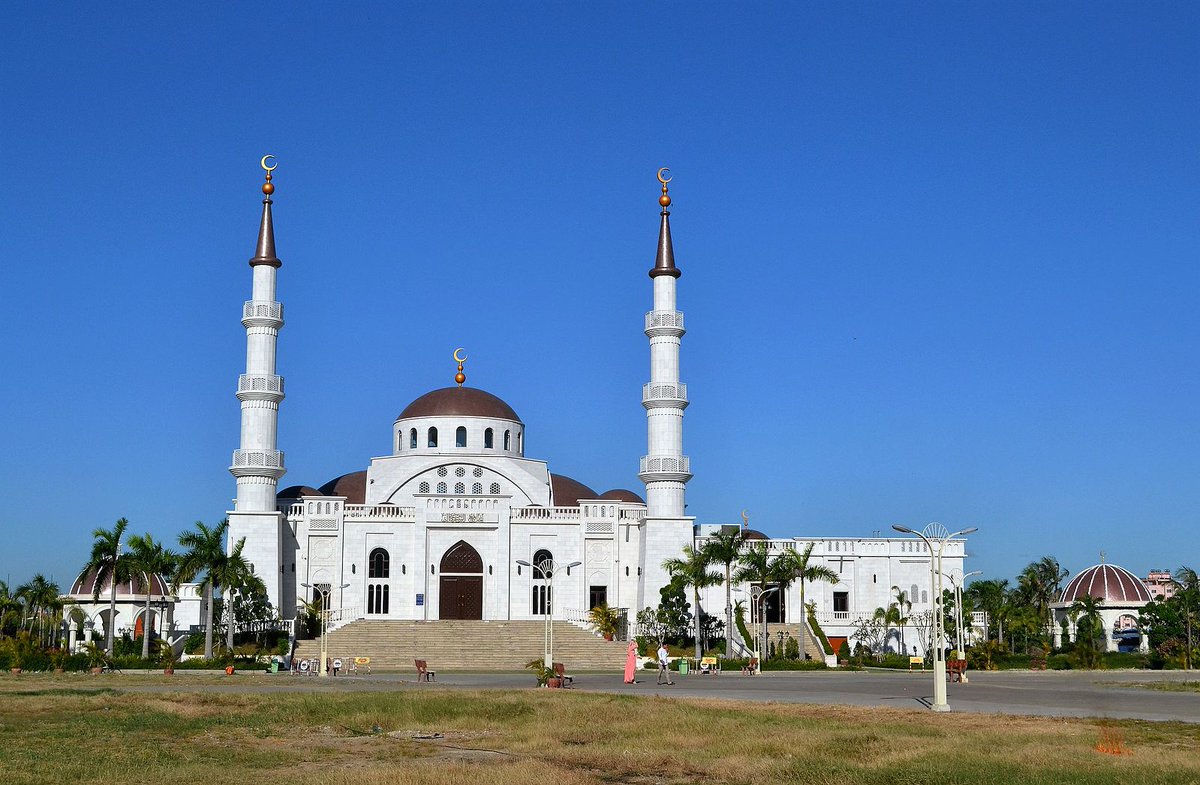 The Al-Serkal Mosque in Phnom Penh, Cambodia.