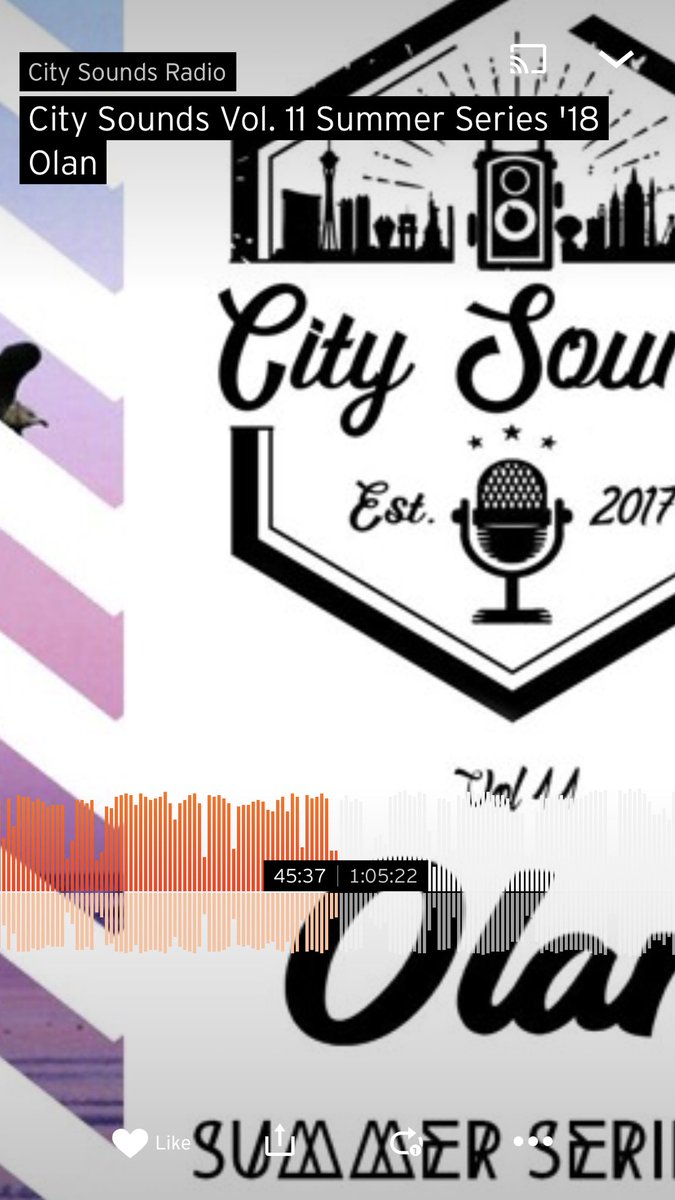 CitySoundsRadi0's tweet photo. Vol.11 is now live with @OLANSOUND taking over mix duties! You can listen on all platforms 📻🎙🌃 #ILoveMyCity #SupportYourLocalRadioShow https://t.co/blCFUZIHZF