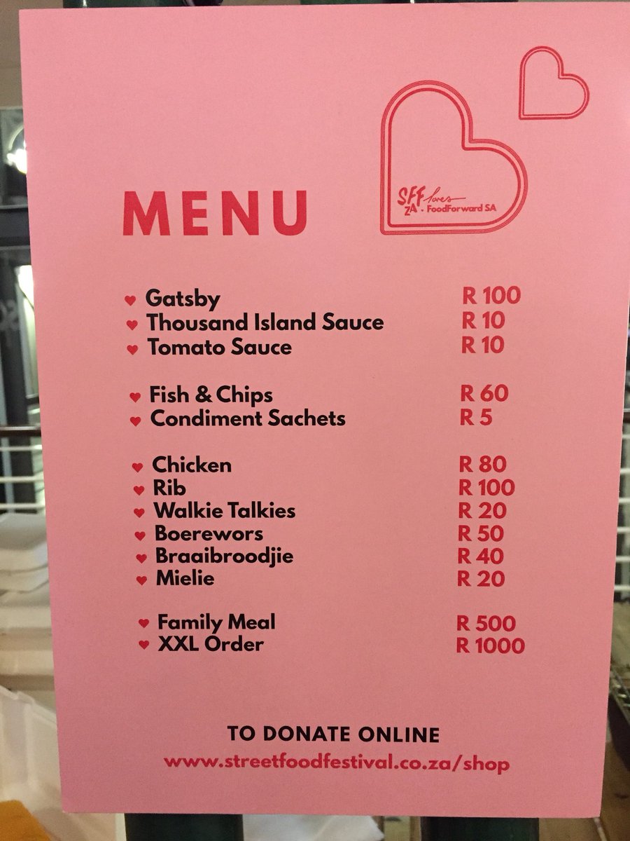 ZS_Pilot's tweet photo. @VandAWaterfront #CapeTown A initiative to donate left over food to prevent waste from stores and grocery stores in South Africa to feed the underprivileged for 79c a meal. https://t.co/p4Q8U0tvgc