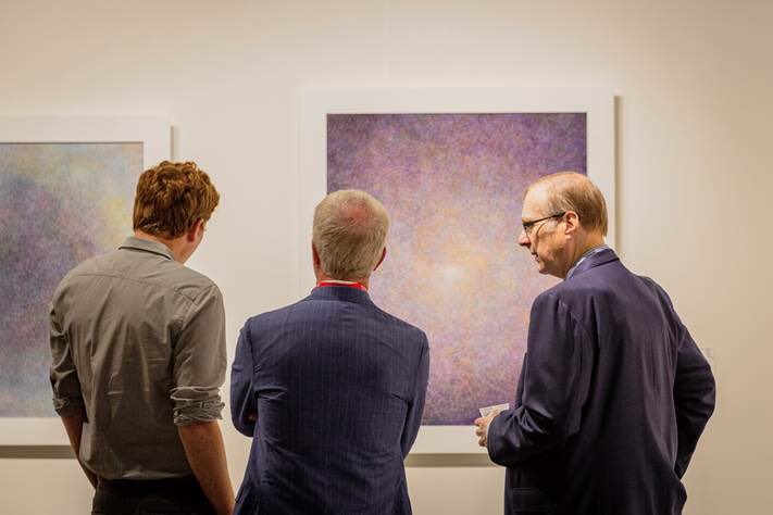 .@SeattleArtFair had a great time seeing so many interesting pieces at the fair. Come and see what catches your eye! The Seattle Art Fair is open through Sunday seattleartfair.com/Tickets/GEN