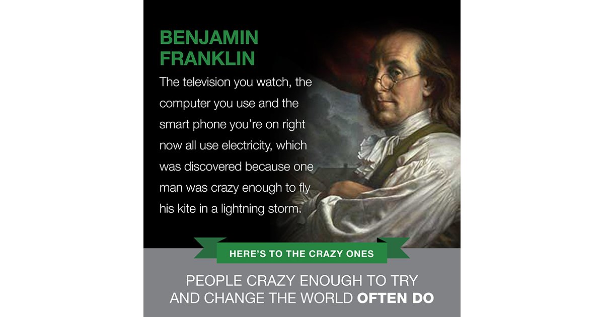 Chapman_network's tweet photo. Benjamin Franklin https://t.co/cHjeLNBQVR https://t.co/NEuiZmLYKo