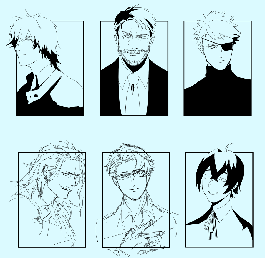 描いている 