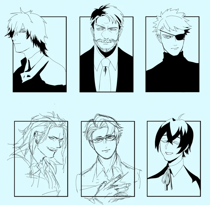 描いている 