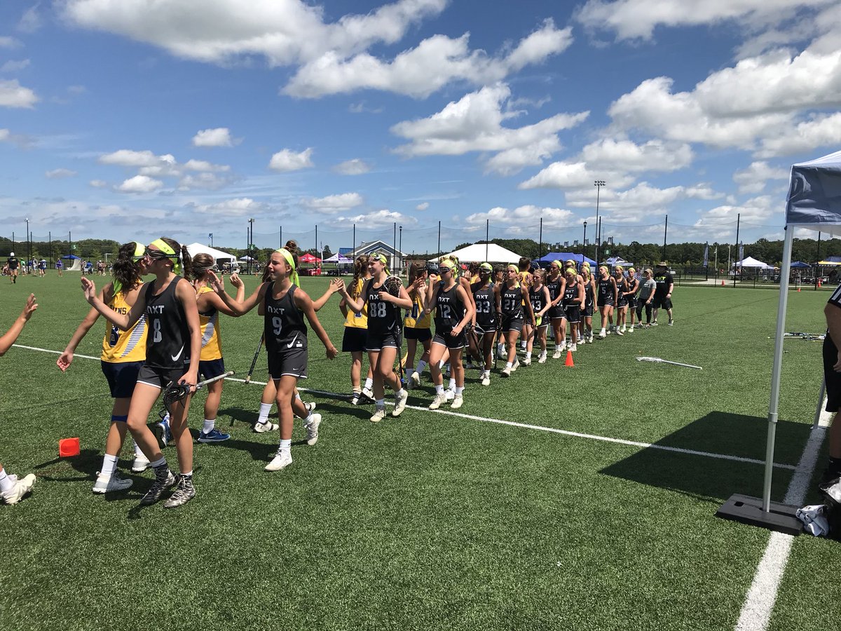 Great 13U semifinal as Yellow Jackets Thorn holds off <a href="/NXTLCGIRLS/">NXT Lacrosse Club</a>, 7-6. YJ Thorn vs. <a href="/igloolacrosse/">Igloo lacrosse</a> 10:45 am Sunday <a href="/DelawareTourism/">Visit Delaware</a> Stadium for #USLNationals championship, live <a href="/USLacrosse/">USA Lacrosse</a> Twitter, FB, YouTube thanks to <a href="/DMVStream/">DMVSTREAM.COM</a>.