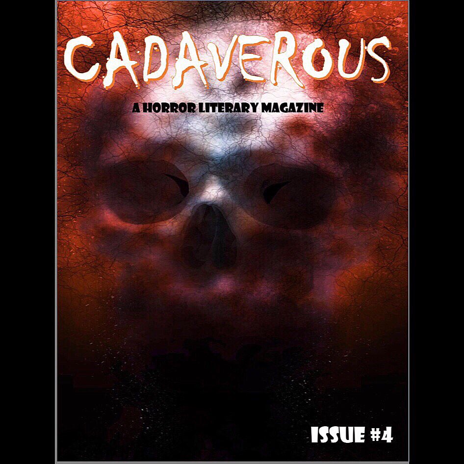 cadaverousmag's tweet photo. WE HAVE RELEASED ISSUE 4!!! Check it out on our website!! Thank you to all of our contributors! 🖤☠️🤡👹🔮⚰️ #releaseofissuefour #horrorliterarymagazine #literarymagazine #issuefour #cadaverousmagazine #beware https://t.co/KRhD3isnXq https://t.co/GA6FQWlGzY