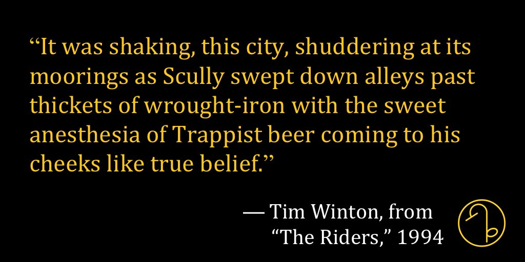 Happy Birthday Australian writer Tim Winton (August 4, 1960- ) 