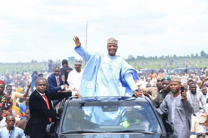 OUKtweets's tweet photo. While basking in the euphoria of the success of the Southeast APC rally in Ebonyi state. I was also gladdened by the consolidating success of the APC rally in Sokoto for my brother Senator Wamako  @WamakkoAliyu.The people have shown that the APC remains their No1 choice.
#Sokoto https://t.co/rI3zsbhreN