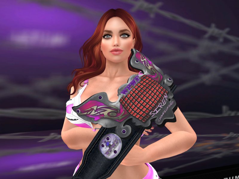 Come see me defend the #SirenRising title tonight against  <a href="/SabrinaHalsey/">Sabrina Halsey</a> ! I've never met her in the ring, so this should be interesting! Its on <a href="/WPWF_wrestling/">WPWF Wrestling SL</a> Asylum at 6 PM #SecondLife Time! maps.secondlife.com/secondlife/Car…