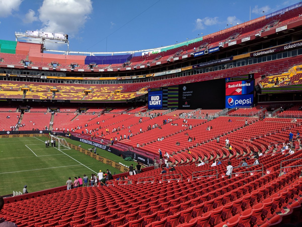 fedex field international champions cup